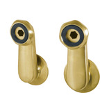 Kingston Brass Aqua Vintage AE3SE7 Swivel Elbows for Tub Faucet, Brushed Brass