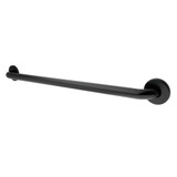 Kingston Brass DR114360 Americana 36" Grab Bar, 1-1/4" Diameter, Matte Black