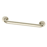 Kingston Brass DR214166 Milano 16" x 1-1/4" O.D Grab Bar, Polished Nickel