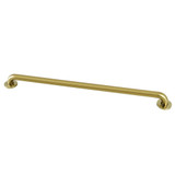 Kingston Brass DR514327 Meridian 32" x 1-1/4" O.D Grab Bar, Brushed Brass