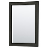 Wyndham WCS202072DDECXSXXM24 Deborah 72 Inch Double Bathroom Vanity in Dark Espresso, No Countertop, No Sinks, and 24 Inch Mirrors
