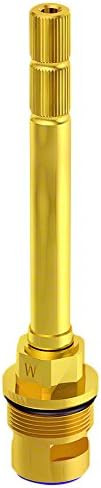 Gerber Brass Ceramic Disc Cartridge Cold Side Round Spline For Mini Widespread - DA507872W