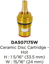 Gerber Ceramic Disc Cartridge Hot Side - DA507175W