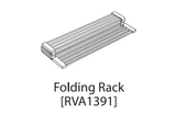 Ruvati Stainless Steel and Silicone Foldable Drying Rack for RVG2310 Workstation Sink - RVA1391