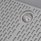 Ruvati Silicone Bottom Grid Sink Mat for RVG1080 and RVG2080 Sinks - Gray - RVA41080GR