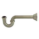 Kingston Brass CC2188 1-1/4" Decorative P-trap - Brushed Nickel