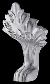 Cheviot 2114-WW-6-CH REGENCY Cast Iron Bathtub with Lion Feet and Faucet Holes - 72" x 31" x 31.25" w/ Chrome Feet