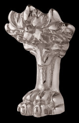 Cheviot 2122-WW-PN WINCHESTER Cast Iron Bathtub - 68" x 28" x 27" w/ Polished Nickel Feet