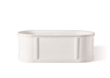 Cheviot BUCKINGHAM Cast Iron Free-Standing Bathtub 69.875" x 31.125" x 24" - 2141-WW