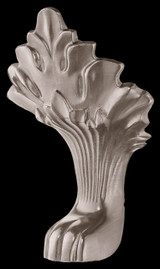 Cheviot 2150-WW-6-BN REGENCY Cast Iron Bathtub with Lion Feet and Faucet Holes - 61" x 31" x 29" w/ Brushed Nickel Feet