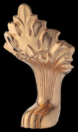 Cheviot 2150-WW-7-PB REGENCY Cast Iron Bathtub with Lion Feet and Faucet Holes - 61" x 31" x 29" w/ Polished Brass Feet