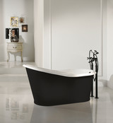 Cheviot DAKOTA Cast Iron Free-Standing Bathtub - 68" x 30" x 33" - Custom Color of Choice - 2157-WC