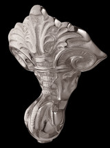 Cheviot 2174-WW-8-PN REGAL Cast Iron Bathtub with Faucet Holes - 70" x 31" x 26" w/ Polished Nickel Feet