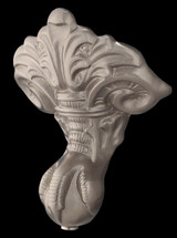 Cheviot 2175-WW-BN REGAL Cast Iron Bathtub with Continuous Rolled Rim - 70" x 31" x 26" w/ Brushed Nickel Feet