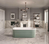 Cheviot 2196-WC WINSTON Cast Iron Freestanding Bathtub 60 3/4 Inch L x 30 1/4 Inch x 24 Inch H - Custom Color of Choice