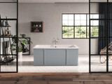 Cheviot CLARENCE Cast Iron Free-Standing Bathtub, 67" x32" x 27" - Custom Color of Choice - 2199-WC