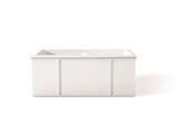 Cheviot CLARENCE Cast Iron Free-Standing Bathtub 67" x 32" x 27" - 2199-WW