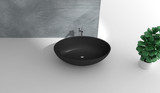 Cheviot PIETRO Solid Surface Free-Standing Bathtub - 69.25" x 40.5" x 21.75" - 4121-KK