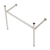 Kingston Brass Fauceture VPB39176 Hartford Stainless Steel Console Sink Legs, Polished Nickel - 36 15/16 x 16 5/16 inches