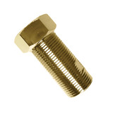 Kingston Brass KSEXTNUT38 Extended Adapter for Faucet with 3/8" IPS Connection, Rough