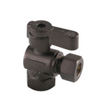 Kingston Brass KF5330ORB 5/8" OD Comp x 3/8" OD Comp Angle Stop Valve, Oil Rubbed Bronze