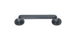 JVJ Aged Bronze Finish 4" C/C Rustic Door Pull - 42014