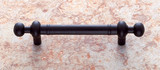 JVJ Matte Black Finish 3" C/C Door Pull - 42214