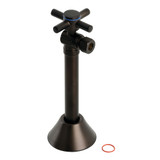 Kingston Brass CC83205DX Concord 1/2" Sweat x 3/8" O.D. Comp, Angle Shut Off Valve with 5" Extension, Oil Rubbed Bronze