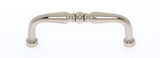 JVJ Polished Nickel 3" C/C Colonial Door Pull - 34616