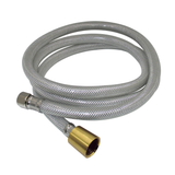 Kingston Brass KSSLSPR7K Nyloom 60" Kitchen Faucet Spray Hose, Silver Gray/Brushed Brass