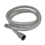 Kingston Brass KSSLSPR1K Nyloom 60" Kitchen Faucet Spray Hose, Silver Gray/Polished Chrome