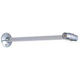 Kingston Brass CCS121 Vintage 12" Wall Support For Oval Shower Riser, Polished Chrome