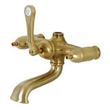 Kingston Brass  ABT100-7 Vintage Tub Faucet Body, Brushed Brass