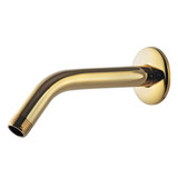 Kingston Brass K208M2 Trimscape 8" Shower Arm with Flange, Polished Brass