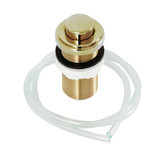 Kingston Brass KA212 Trimscape Garbage Disposal Air Switch Button, Polished Brass