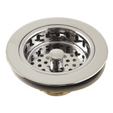 Kingston Brass KBS1006 Kitchen Sink Basket Strainer, Polished Nickel