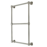 Kingston Brass  DTM322438 Gallant 24-Inch x 32-Inch Wall Mount Towel Rack, Brushed Nickel