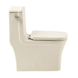 Swiss Madison  SM-1T107BQ Concorde One-Piece Square Toilet Side Flush 1.28 gpf in Bisque