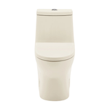 Swiss Madison  SM-1T112BQ Ivy One-Piece Elongated Toilet Vortex Dual-Flush 1.1/1.6 gpf in Bisque