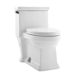 Swiss Madison SM-1T114 Voltaire One-Piece Elongated Toilet Side Flush 1.28 gpf - Glossy White