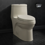 Swiss Madison SM-1T118BQ Virage One-Piece Elongated Toilet Vortex Dual-Flush 1.1/1.6 gpf - Bisque