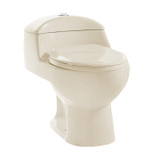Swiss Madison SM-1T803BQ Château One-Piece Elongated Toilet Dual-Flush 1.1/1.6 gpf - Bisque