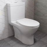 Swiss Madison SM-2T220 Caché Two-Piece Elongated Toilet Dual-Flush 1.1/1.6 gpf - White