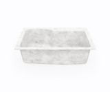 Swanstone 22" x 33" Undermount Or Drop-In Single Bowl Sink in Ice - KS03322SB.130