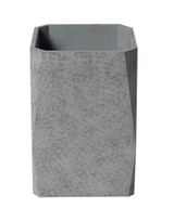 Alfi ABCO1045 12" x 8" Concrete Gray Matte Waste Bin for Bathrooms