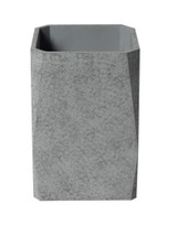 Alfi ABCO1045 12" x 8" Concrete Gray Matte Waste Bin for Bathrooms