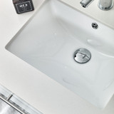 Fresca FVN6160WH-UNS Fresca Lucera 60" White Wall Hung Single Undermount Sink Modern Bathroom Vanity w/ Medicine Cabinet