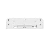 Fresca FCB6160WH-UNS-D Fresca Lucera 60" White Wall Hung Double Undermount Sink Modern Bathroom Vanity Cabinet