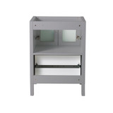 Fresca  FCB6224GR Fresca Torino 24" Gray Modern Bathroom Vanity Cabinet