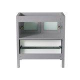Fresca FCB6230GR Fresca Torino 30" Gray Modern Bathroom Vanity Cabinet